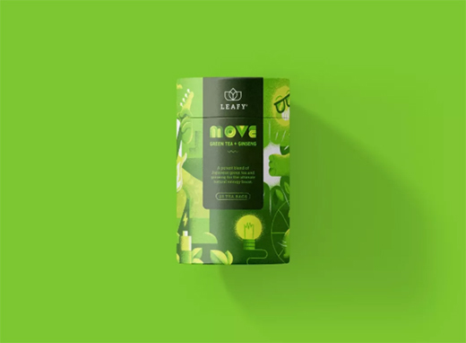清香怡人的花茶品牌包裝設(shè)計(jì)