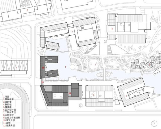 安徽藝術學院音樂樓，同濟大學建筑設計
